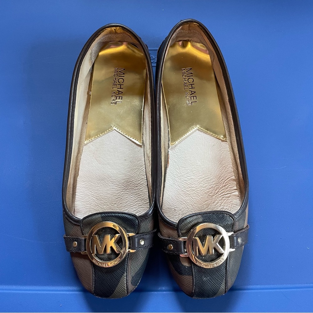 Michael Kors Camo Slip Ons